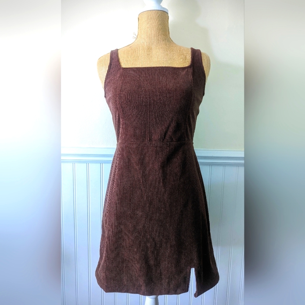 NWT Francesca's Corduroy Mini Dress Size XS